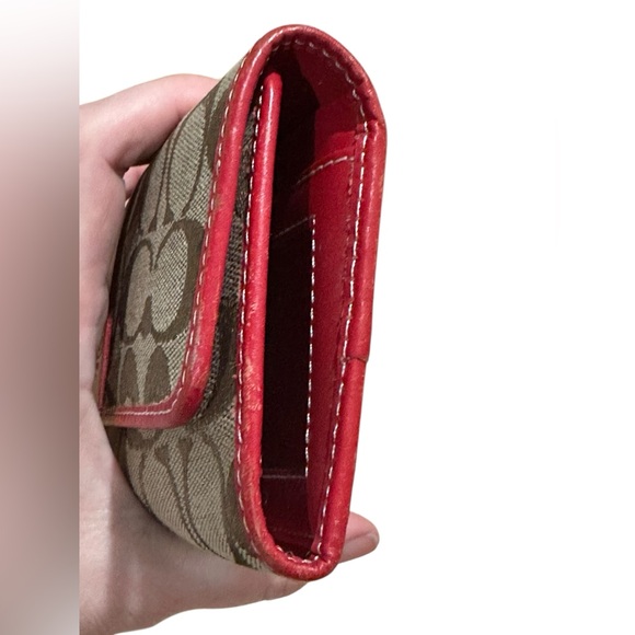 Vintage Coach Checkbook Wallet - Picture 5 of 6